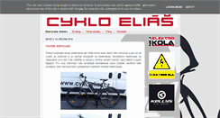 Desktop Screenshot of cykloelias.cz